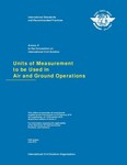 Units of Measurement to be Used in  Air and Ground Operations Annex 5