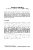 Economic and Social Rights: Constitutional Aspiration and Their Enforceability / Subedi, Nahakul in NJA Law Journal (v.1 : 1 Jan 2007 - Dec 2007)