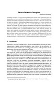 Face to Face with Corruption / Upadhyay, Surya Nath in NJA Law Journal (v.1 : 1 Jan 2007 - Dec 2007)