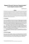 Singapore's Economic Triumvirate: Sowing the Seed of its Own Long Term Success or Failure? / Murugessan, Suppaih in NJA Law Journal (v. 2 : 1 Jan 2008 - Dec 2008)