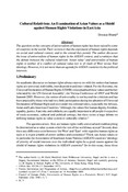 Cultural Relativism: An Examination of Asian Values as a Shield against Human Rights Violations in East Asia / Bhatta, Diwakar in NJA Law Journal (v. 3 : 1 Jan 2009 - Dec 2009)