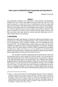 Some Aspects of Judicial Branch Organization and Operations in Nepal / Conti, Esq., Samuel D. in NJA Law Journal (v. 3 : 1 Jan 2009 - Dec 2009)