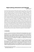 Nepali Judiciary: Achievements and Challenges / Shrestha, Kalyan in NJA Law Journal (v.1 : 1 Jan 2007 - Dec 2007)